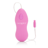 Whisper Micro-Heated Bullet Pink 2-Speed Compact Vibrating Massager with Heat and Silver Plated Finish BULLETS